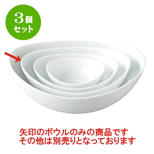 3個セット デリカウェア パーティーボールL [24 x 18 x 8cm] | 人気 おすすめ 食器 洋食器 業務用 飲食店 カフェ うつわ 器 おしゃれ かわいい ギフト プレゼント 誕生日 贈答品 食器セット 食器セット