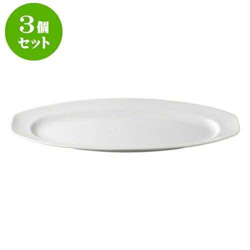 3個セット デリカウェア パーティー皿サーモンプレート(小) [42 x 18 x 3.6cm] | 人気 おすすめ 食器 洋食器 業務用 飲食店 カフェ うつわ 器 おしゃれ かわいい ギフト プレゼント 誕生日 贈答品 食器セット 食器セット