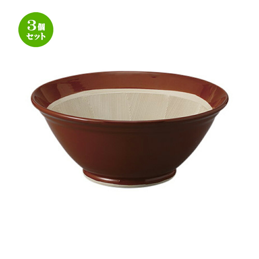 3個セット すり鉢 常滑焼すり鉢10号 [31 x 13cm] | 人気 おすすめ 食器 洋食器 業務用 飲食店 カフェ うつわ 器 おしゃれ かわいい ギフト プレゼント 誕生日 贈答品 食器セット 食器セット 9,380円