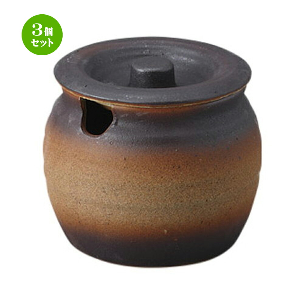 3個仕掛ける カメ 備前風香辛料入れ 5号 [13.7 x 12.3糎] | 一般受け おすすめ 食器 洋食器 御役目用 飲食店 喫茶店 うつわ 器 今めかしい 愛くるしげ 差し上げ物 差し上げ物 生まれ落ちる日 差しあげる品 食器仕掛ける 食器仕掛ける