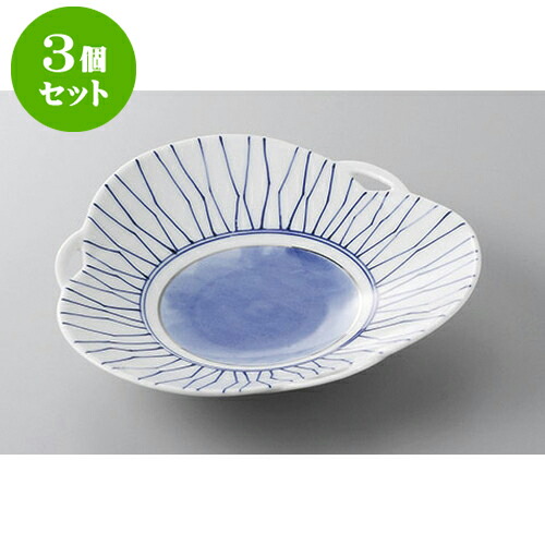 3個セット 前菜皿 手描ゴス前菜皿 [20 x 20 x 4.3cm] | 付出 前菜 アラカルト 人気 おすすめ 食器 業務用 飲食店 カフェ うつわ 器 おしゃれ かわいい ギフト プレゼント 引き出物 誕生日 贈り物 贈答品 食器セット