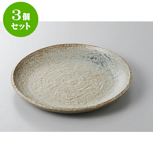 3個セット 丸盛皿 益子風結晶9.0丸皿 [27.5 x 2.8cm] | 盛り皿 盛皿 人気 おすすめ フルーツ皿 パーティー パスタ皿 食器 業務用 飲食店 カフェ うつわ 器 ギフト プレゼント 引き出物 誕生日 贈り物 贈答品 おしゃれ かわいい 食器セット 12,705円