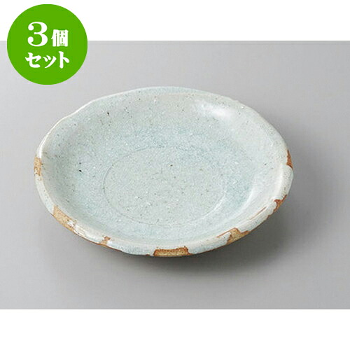 3個セット 丸盛皿 伊賀風青磁5.5皿 [18.2 x 3.3cm] | 盛り皿 盛皿 人気 おすすめ フルーツ皿 パーティー パスタ皿 食器 業務用 飲食店 カフェ うつわ 器 ギフト プレゼント 引き出物 誕生日 贈り物 贈答品 おしゃれ かわいい 食器セット