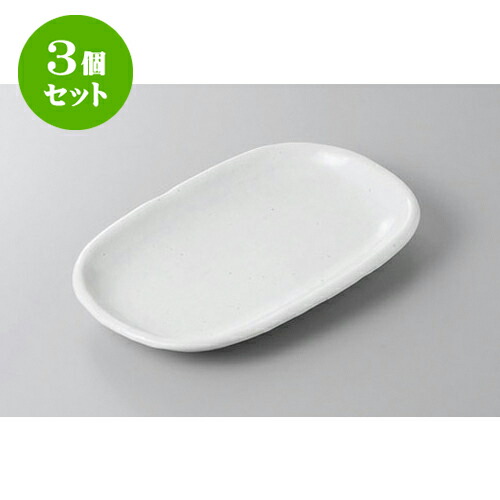 3個セット 変形盛皿 淡志野玉渕8.0小判皿 [24.2 x 15.6 x 2.8cm] | 変形皿 お皿 和皿 人気 おすすめ 食器 業務用 飲食店 カフェ うつわ 器 おしゃれ ギフト プレゼント 引き出物 内祝い 結婚祝い 誕生日 贈り物 贈答品 食器セット 5,173円