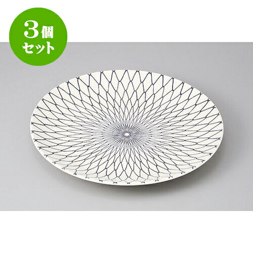 3個仕掛ける 萬古焼盛皿 網目13号丸皿 [42.5 x 5糎] | 真っ盛り皿 盛皿 一般受け おすすめ フルーツ皿 寄りあい パスタ皿 食器 御役目用 飲食店 喫茶店 うつわ 器 差し上げ物 差し上げ物 差し上げ物 生まれ落ちる日 差し上げ物 差しあげる品 今めかしい 愛くるしげ 食器仕掛ける