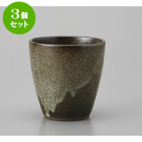 3個セット 焼酎カップ 唐津焼酎カップ [9.5 x 9.6cm 350cc] | 焼酎 ロックカップ コップ 焼酎カップ バー bar 晩酌 人気 おすすめ 食器 業務用 飲食店 カフェ うつわ 器 おしゃれ かわいい ギフト プレゼント 引き出物 誕生日 贈り物 贈答品 食器セット