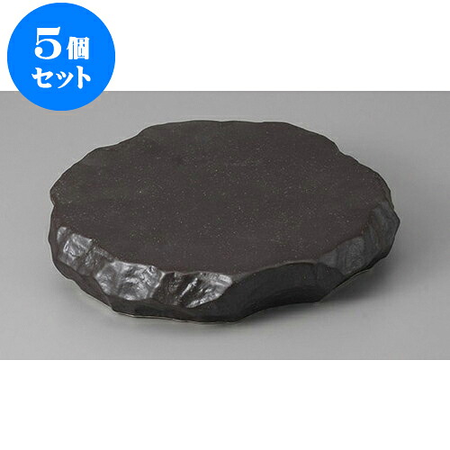 5個仕掛ける 向付 あら黒鍵を掛ける一皿(中) [21 x 19 x 4.2糎] | 和食器 鉢 小鉢 どんぶり鉢 浅鉢 食べ物屋 泊まり 食器 お役目用 飲食店 喫茶店 うつわ 器 今めかしい 可愛らしい 差し上げ物 差し上げ物 内祝い 生まれ落ちる日 差し上げ物 譲りわたす品 おすすめ 食器仕掛ける