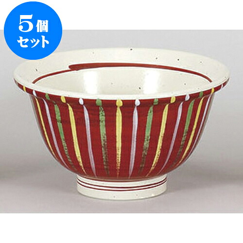 5個セット 丼 萩粉引三色十草5.3反玉渕丼 [16.6 x 10cm 950cc] | お好み丼 丼ぶり カフェ丼 鉢 ラーメン そば うどん ボウル 食器 業務用 飲食店 カフェ うつわ 器 おしゃれ かわいい ギフト プレゼント 誕生日 贈り物 贈答品 食器セット