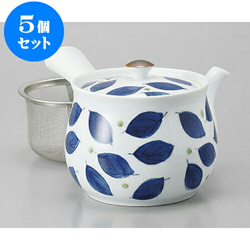 5個仕かける 有田焼急須 有田焼葉っぱU付特大急須 [650竓] | ポット 急須 きゅうす 土瓶 茶の葉 薬の１回分 まったり 一般受け おすすめ 食器 お勤め用 飲食店 喫茶店 うつわ 器 格好のいい 愛くるしい 差し上げ物 差し上げ物 差し上げ物 生まれ落ちる日 差し上げ物 譲りわたす品 食器仕かける 急須-キッチン用品・食器・調理器具
