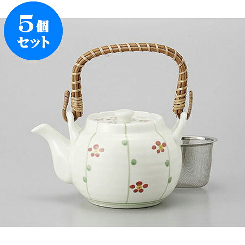 5個仕掛ける 土瓶 十草梅土瓶(U) [12 x 10糎 650竓] | ポット 急須 土瓶 茶の葉 気が大きい 薬の１回分 まったり 一般受け おすすめ 食器 御役目用 飲食店 喫茶店 うつわ 器 今めかしい 愛くるしげ 差し上げ物 差し上げ物 差し上げ物 生まれ落ちる日 差し上げ物 差しあげる品 食器仕掛ける