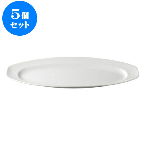 5個セット デリカウェア パーティー皿サーモンプレート(小) [42 x 18 x 3.6cm] | 人気 おすすめ 食器 洋食器 業務用 飲食店 カフェ うつわ 器 おしゃれ かわいい ギフト プレゼント 誕生日 贈答品 食器セット 食器セット