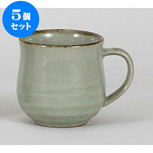 5個セット マグカップ 渋草マグ [7.8 x 10.7 x 8.3cm 290cc] | 人気 おすすめ 食器 洋食器 業務用 飲食店 カフェ うつわ 器 おしゃれ かわいい ギフト プレゼント 誕生日 贈答品 食器セット 食器セット