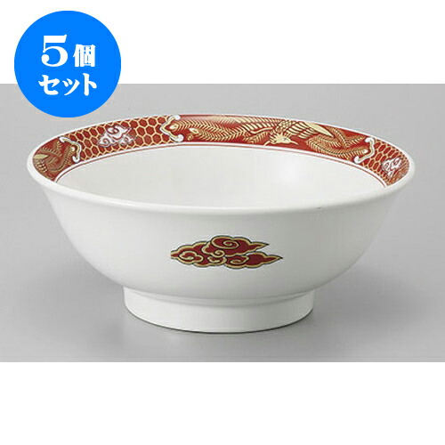 5個セット 中華丼 金朱鳳反6.8丼 [21.3 x 8.7cm] | 丼 丼ぶり どんぶり ラーメン チャーハン 人気 おすすめ 食器 中華 飯店 中華食器 業務用 飲食店 カフェ うつわ 器 おしゃれ かわいい ギフト プレゼント 引き出物 誕生日 贈り物 贈答品 食器セット