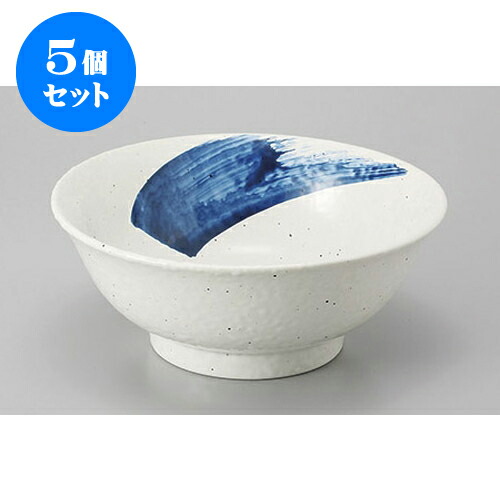 5個セット 中華丼 粉引水流高台6.8丼 [21 x 8.5cm] | 丼 丼ぶり どんぶり ラーメン チャーハン 人気 おすすめ 食器 中華 飯店 中華食器 業務用 飲食店 カフェ うつわ 器 おしゃれ かわいい ギフト プレゼント 引き出物 誕生日 贈り物 贈答品 食器セット