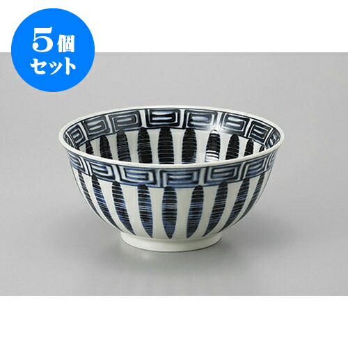 5個セット 中華丼 雷門十草深口丼 [18 x 6.8cm] | 丼 丼ぶり どんぶり ラーメン チャーハン 人気 おすすめ 食器 中華 飯店 中華食器 業務用 飲食店 カフェ うつわ 器 おしゃれ かわいい ギフト プレゼント 引き出物 誕生日 贈り物 贈答品 食器セット