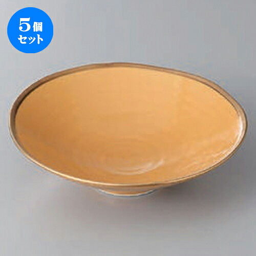 5個セット ☆ 向付 ☆有田焼四釉金小鉢(黄) [ 15.5 x 4.5cm ] | 小鉢 小 小さい 鉢 ボウル 万能 人気 おすすめ 食器 業務用 飲食店 カフェ うつわ 器 おしゃれ かわいい ギフト プレゼント内祝い 結婚祝い 誕生日 贈り物 贈答品 食器セット｜せともの本舗