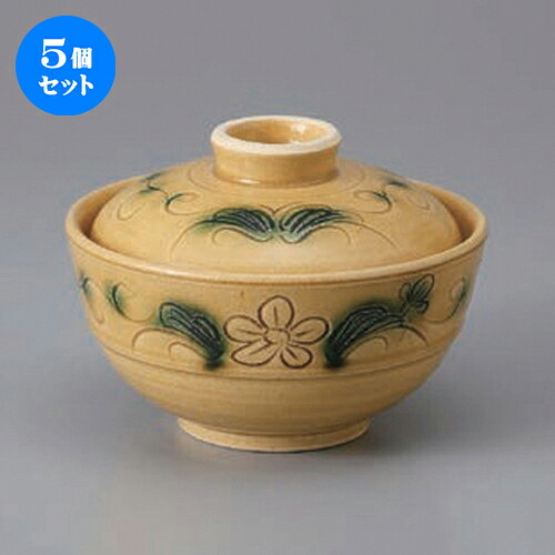 5個仕掛ける☆ 蓋向 ☆黄海門花唐草丸蓋物 [ 12.5 x 9.2糎 ] | 煮物 食べ物屋 はたご屋 煮炊き 碗 一般受け おすすめ 食器 お役目用 飲食店 喫茶店 うつわ 器 今めかしい 可愛らしい 差し上げ物 差し上げ物 差し上げ物 生まれ落ちる日 差し上げ物 譲りわたす品 食器仕掛ける