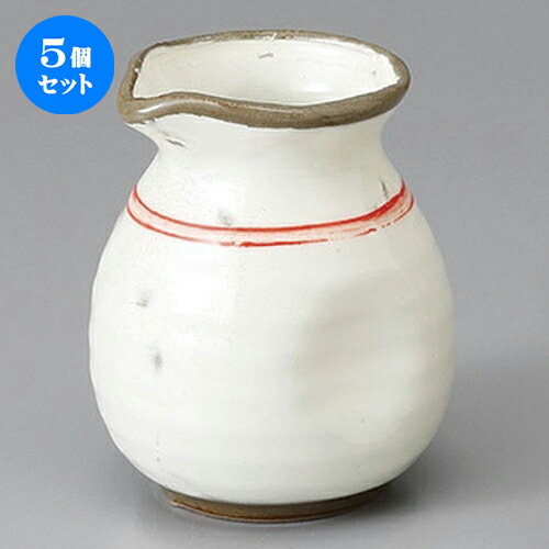 5個セット☆ そば用品 ☆赤ライン１人用そば [ 7.5 x 9.5cm 180cc ] | そば 蕎麦 めん 麺おすすめ 人気 食器 業務用 飲食店 カフェ うつわ 器 おしゃれ かわいい お洒落 可愛い ギフト プレゼント 引き出物 内祝い 結婚祝い 誕生日 贈り物 贈答品 食器セット