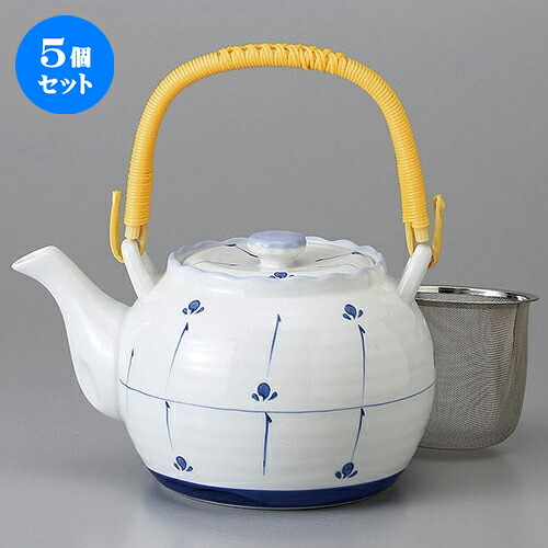 5個セット 有田土瓶 /めばえ４号土瓶 [ 720cc ] | ポット 急須 土瓶 お茶 大きい 一服 まったり 人気 おすすめ 食器 業務用 飲食店 カフェ うつわ 器 おしゃれ かわいい ギフト プレゼント 引き出物 誕生日 贈り物 贈答品 食器セット