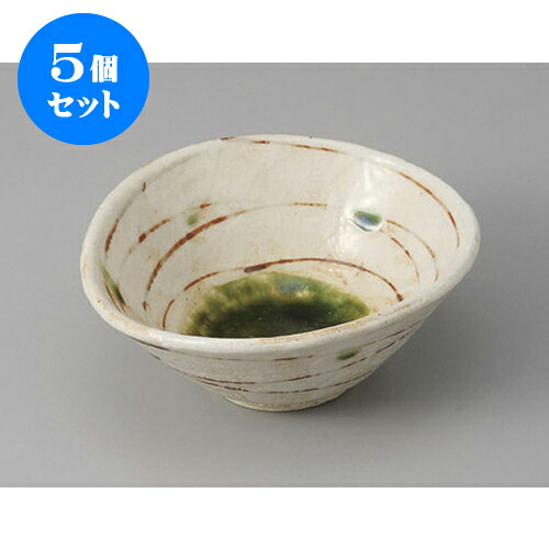 5個セット 小鉢 コマ筋たわみ小鉢 [13.7 x 12.3 x 5.7cm] | 小鉢 小 小さい 鉢 ボウル 万能 人気 おすすめ 食器 業務用 飲食店 カフェ うつわ 器 おしゃれ かわいい ギフト プレゼント内祝い 結婚祝い 誕生日 贈り物 贈答品 食器セット