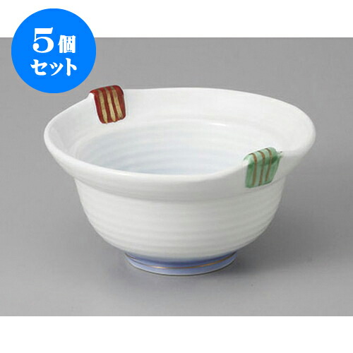 5個セット 小鉢 コバルト吹二色小鉢 [12.2 x 6.7cm] | 小鉢 小 小さい 鉢 ボウル 万能 人気 おすすめ 食器 業務用 飲食店 カフェ うつわ 器 おしゃれ かわいい ギフト プレゼント内祝い 結婚祝い 誕生日 贈り物 贈答品 食器セット