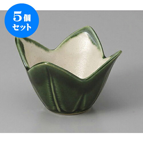 5個セット 角小鉢 織部花形小鉢 [8.5 x 8.5 x 6.5cm] | 角鉢 ボウル ボール 鉢 スクエア 食器 業務用 飲食店 カフェ うつわ 器 おしゃれ かわいい お洒落 可愛い ギフト プレゼント 引き出物 内祝い 結婚祝い 誕生日 贈り物 贈答品 人気 おすすめ 食器セット