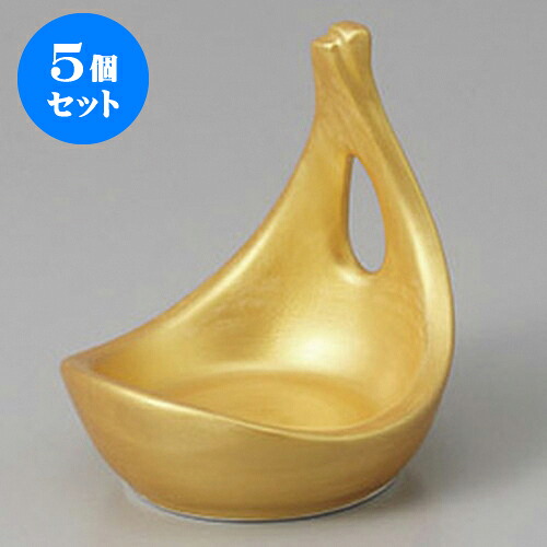 5個セット 珍味 金彩手付珍味 [6.5 x 6 x 7cm] | 珍味 小付け 小鉢 小皿 お漬物 薬味入れ おすすめ 人気 食器 業務用 飲食店 カフェ うつわ 器 おしゃれ かわいい お洒落 可愛い ギフト プレゼント 引き出物 内祝い 結婚祝い 誕生日 贈り物 贈答品 食器セット