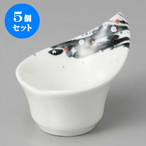 5個セット 珍味 モリキー小付 [7.5 x 5.5 x 5.2cm] | 和食器 鉢 小鉢 ボウル 料亭 ホテル 食器 業務用 飲食店 カフェ うつわ 器 おしゃれ かわいい ギフト プレゼント 内祝い 誕生日 贈り物 贈答品 おすすめ 食器セット 8,048円