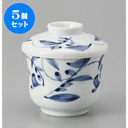 5個セット むし碗 唐草ミニむし碗 [7 x 8.1cm] 】 | 茶碗蒸し ちゃわんむし 蒸し器 寿司屋 碗 むし碗 食器 業務用 飲食店 おしゃれ かわいい ギフト プレゼント 引き出物 誕生日 贈り物 贈答品 食器セット 17,182円