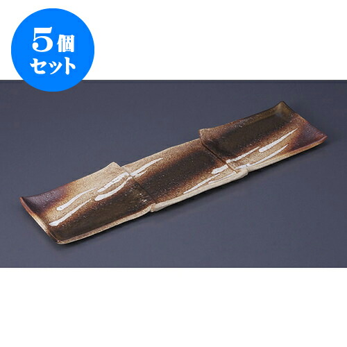 5個仕掛ける アペタイザー皿 手造り金彩三品盛皿 [40.2 x 11.3 x 1.7糎] | 付出 アペタイザー アラカルト 一般受け おすすめ 食器 御役目用 飲食店 喫茶店 うつわ 器 かっこ良い 愛くるしげ 差し上げ物 差し上げ物 差し上げ物 生まれ落ちる日 差し上げ物 さし上げる品 食器仕掛ける キッチン用品・食器・調理器具-食器・カトラリー・グラス