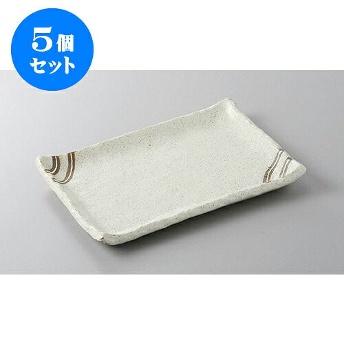 5個仕掛ける 焼物皿 粉引木目7.0長角皿 [20.7 x 14.7 x 2.3糎] | 焼き物皿 ビステキ皿 サンマ 焼き魚 食器 御役目用 飲食店 喫茶店 うつわ 器 かっこ良い 愛くるしげ 着飾る 差し上げ物 差し上げ物 差し上げ物 内祝い 一緒になるお祭り 生まれ落ちる日 差し上げ物 さし上げる品 おすすめ 一般受け 食器仕掛ける キッチン用品・食器・調理器具-食器・カトラリー・グラス