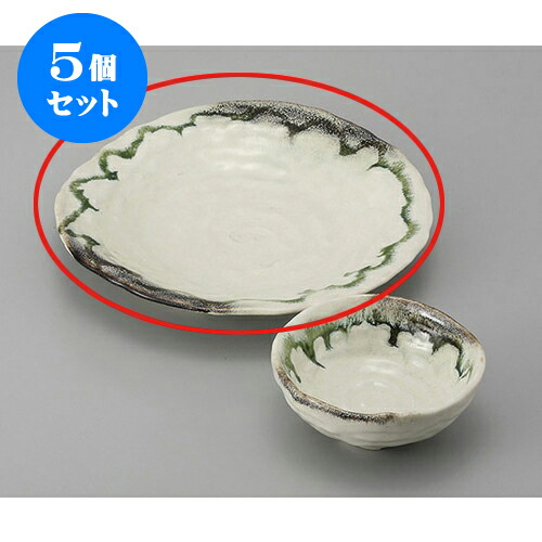 5個セット 天皿 窯変石目天皿 [24 x 23 x 4cm] | 天婦羅 天ぷら テンプラ おすすめ 人気 食器 業務用 飲食店 カフェ うつわ 器 おしゃれ かわいい お洒落 可愛い ギフト プレゼント 引き出物 内祝い 結婚祝い 誕生日 贈り物 贈答品 食器セット