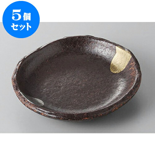 5個セット 銘々皿 南蛮金銀彩4.0丸皿 [12.5 x 11.7cm] | 取り皿 フルーツ皿 菓子皿 食器 業務用 飲食店 カフェ うつわ 器 おしゃれ かわいい お洒落 可愛いギフト プレゼント 引き出物 内祝い 結婚祝い 誕生日 贈り物 贈答品 おすすめ 人気 食器セット