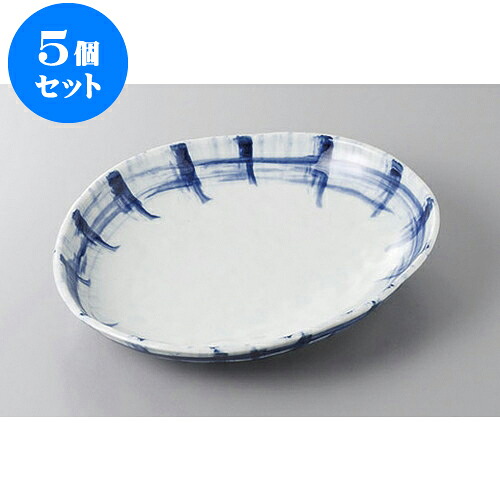 5個セット 変形盛皿 ささら格子盛皿 [27.2 x 23.2 x 4.8cm] | 変形皿 お皿 和皿 人気 おすすめ 食器 業務用 飲食店 カフェ うつわ 器 おしゃれ ギフト プレゼント 引き出物 内祝い 結婚祝い 誕生日 贈り物 贈答品 食器セット
