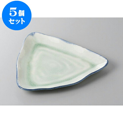 5個セット 変形盛皿 御深井三角盛皿 [22.5 x 22.5 x 2.2cm] | 変形皿 お皿 和皿 人気 おすすめ 食器 業務用 飲食店 カフェ うつわ 器 おしゃれ ギフト プレゼント 引き出物 内祝い 結婚祝い 誕生日 贈り物 贈答品 食器セット 14,250円