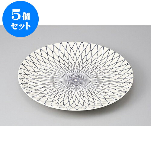 5個セット 萬古焼盛皿 網目10号丸皿 [32 x 3.5cm] | 盛り皿 盛皿 人気 おすすめ フルーツ皿 パーティー パスタ皿 食器 業務用 飲食店 カフェ うつわ 器 ギフト プレゼント 引き出物 誕生日 贈り物 贈答品 おしゃれ かわいい 食器セット｜せともの本舗