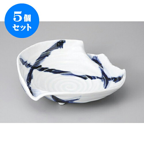 新作モデル 楽天市場 5個セット 大鉢 盛鉢 呉須流し変形8 0鉢 25 X 24 5 X 7 5cm 盛り鉢 盛鉢 万能 取り鉢 おすすめ 食器 業務用 飲食店 カフェ うつわ 器 おしゃれ かわいい お洒落 可愛い おしゃれ かわいい お洒落 可愛い せともの本舗 ポイント10倍