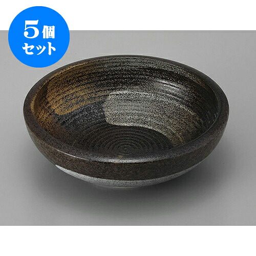 5個セット 鉢 二色刷毛目6.5寸深鉢 [20.4 x 6.3cm] | 小鉢 中鉢 ボウル ボール 食器 業務用 飲食店 カフェ うつわ 器 おしゃれ かわいい お洒落 可愛い ギフト プレゼント 引き出物 内祝い 結婚祝い 誕生日 贈り物 贈答品 おすすめ 取り皿 食器セット｜せともの本舗