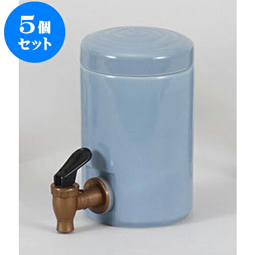 5個セット 酒器 レディースサーバーブルー [10.4 x 16.8cm 850cc] | 焼酎 保存 インテリア サーバー バー bar 晩酌 人気 おすすめ 食器 業務用 飲食店 カフェ うつわ 器 おしゃれ かわいい ギフト プレゼント 引き出物 誕生日 贈り物 贈答品 食器セット