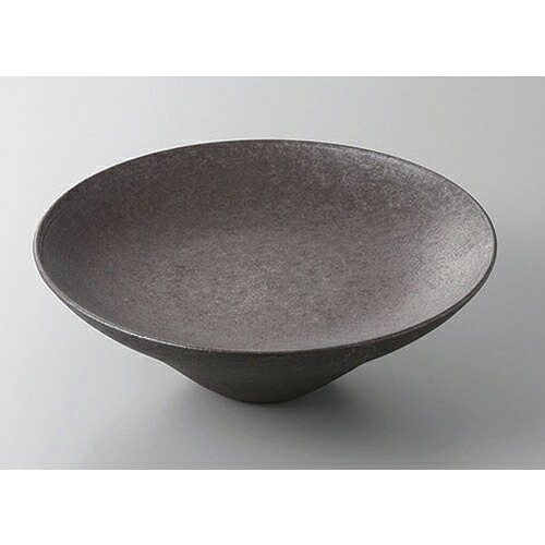 丸盛皿 炭化スタンドプレート平(L) [26 x 9.3cm] | 盛り皿 盛皿 人気 おすすめ フルーツ皿 パーティー パスタ皿 食器 業務用 飲食店 カフェ うつわ 器 ギフト プレゼント 引き出物 誕生日 贈り物 贈答品 おしゃれ かわいい｜せともの本舗