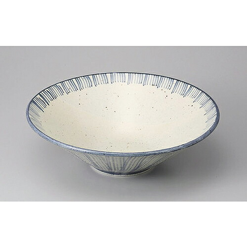 大鉢・盛鉢 紺刷毛10.0反丼 [30.7 x 9.3cm] | 盛り鉢 盛鉢 万能 取り鉢 おすすめ 食器 業務用 飲食店 カフェ うつわ 器 おしゃれ かわいい お洒落 可愛い おしゃれ かわいい お洒落 可愛い｜せともの本舗