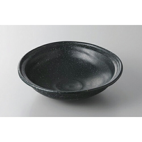 大鉢・盛鉢 銀彩黒リム23cm大鉢 [23.6 x 6.8cm] | 盛り鉢 盛鉢 万能 取り鉢 おすすめ 食器 業務用 飲食店 カフェ うつわ 器 おしゃれ かわいい お洒落 可愛い おしゃれ かわいい お洒落 可愛い