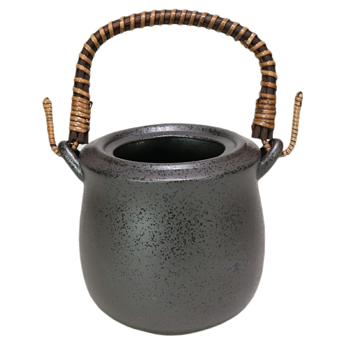 冷酒 黒結晶手付酒燗器(大)容器のみ [290cc] | 熱燗 冷酒 日本酒 お酒 バー bar 晩酌 人気 おすすめ 食器 業務用 飲食店 カフェ うつわ 器 おしゃれ かわいい ギフト プレゼント 引き出物 誕生日 贈り物 贈答品