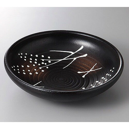 ☆ 盛鉢 ☆黒吹き麦１０号めん鉢 [ 29.6 x 7.6cm ] | 盛り鉢 盛鉢 万能 取り鉢 おすすめ 食器 業務用 飲食店 カフェ うつわ 器 おしゃれ かわいい お洒落 可愛い おしゃれ かわいい お洒落 可愛い