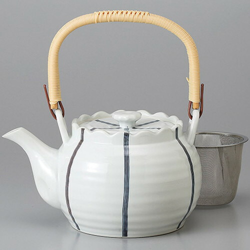 有田土瓶 /有田焼ラインＵ付８号土瓶 [ 16 x 12cm 1350cc ] | ポット 急須 土瓶 お茶 大きい 一服 まったり 人気 おすすめ 食器 業務用 飲食店 カフェ うつわ 器 おしゃれ かわいい ギフト プレゼント 引き出物 誕生日 贈り物 贈答品 7,623円