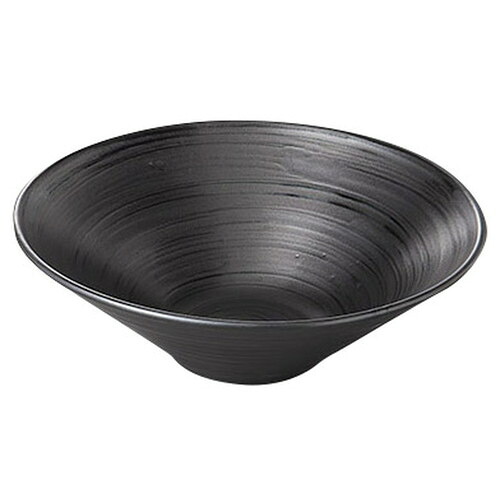 刷毛巻銀彩10.0反丼 [ 30.5 x 9.2cm ] | 盛り鉢 盛鉢 万能 取り鉢 おすすめ 食器 業務用 飲食店 カフェ うつわ 器 おしゃれ かわいい お洒落 可愛い おしゃれ かわいい お洒落 可愛い