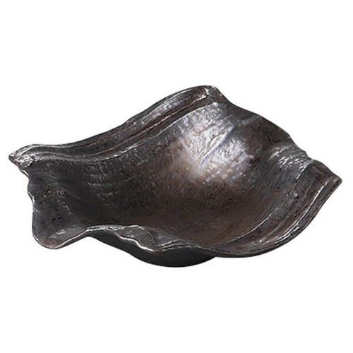金結晶波形大鉢 [ 30 x 24.2 x 9.4cm ] | 盛り鉢 盛鉢 万能 取り鉢 おすすめ 食器 業務用 飲食店 カフェ うつわ 器 おしゃれ かわいい お洒落 可愛い おしゃれ かわいい お洒落 可愛い