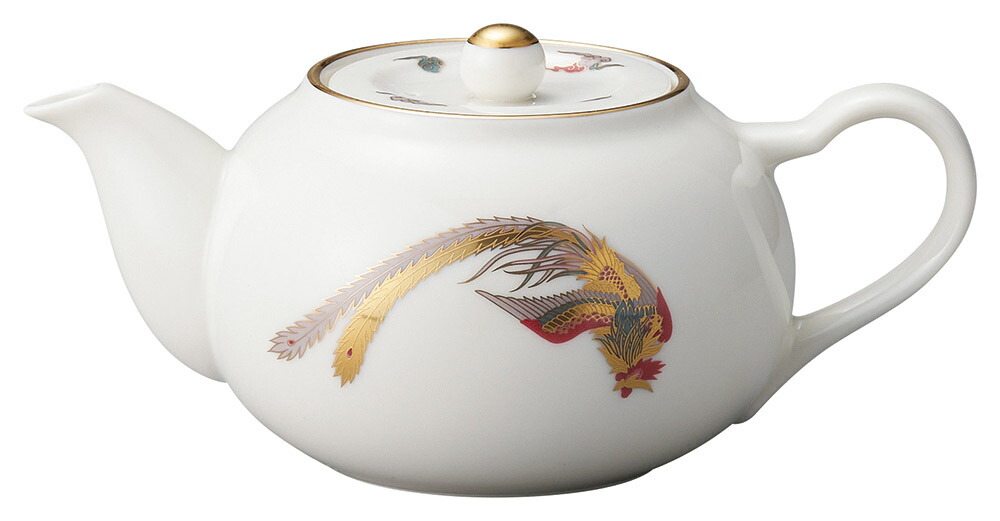 金彩鳳凰　ウーロン茶ポット（Ｎ） [13×10cm 850cc] | SNS インスタ映え おしゃれ かっこいい カッコイイ 中華料理 業務用 バイキング ビュッフェ 開店 アジア