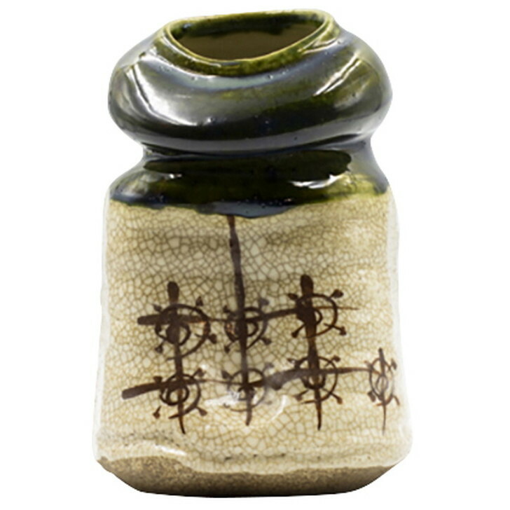 楽天市場】鯱耳青磁花入（良也作） 化粧箱入 [12×20cm 640g