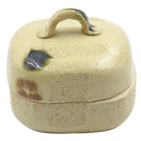 楽天市場】染付丸型香合 赤絵（洞華園作） 化粧箱入 [6×3cm 101g